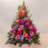 Funeral ceremony, condolences, memorial tribute. Perfect to symbolize the vibrancy and brilliance of a life well lived.
