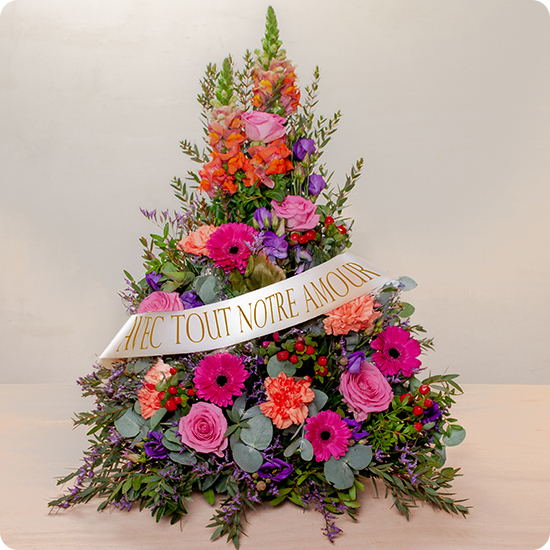 Funeral ceremony, condolences, memorial tribute. Perfect to symbolize the vibrancy and brilliance of a life well lived. 2