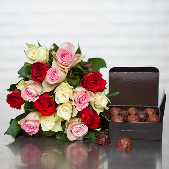 Délicieuses roses
