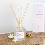 Vanilla and patchouli fragrance diffuser