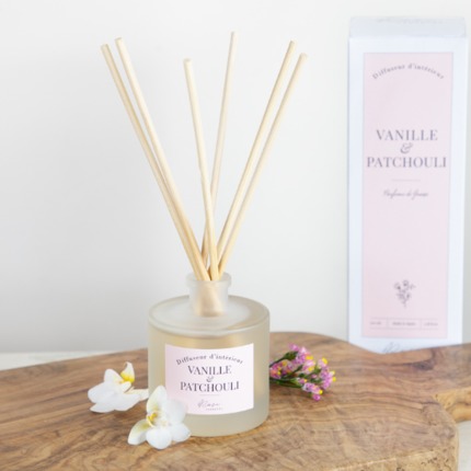 Diffuseur de parfum vanille et patchouli
