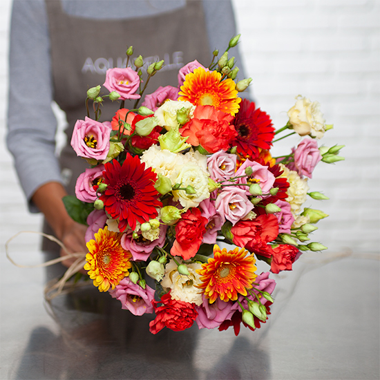 Bouquet Sauvage d'Automne - Création par les Fleuristes d'Aquarelle
