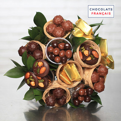 Bouquet de chocolat original - Livraison à domicile | Aquarelle