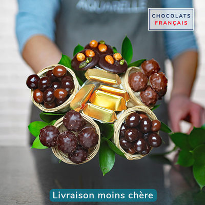 Idée Cadeau Chocolats Enfants - Bouquet De Fruits
