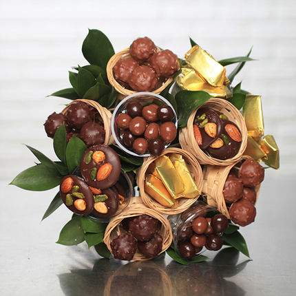 Delicious chocolate bouquet 