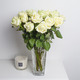 Tall White Roses 3