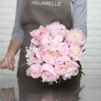 Brassée Tendresse de Pivoines
