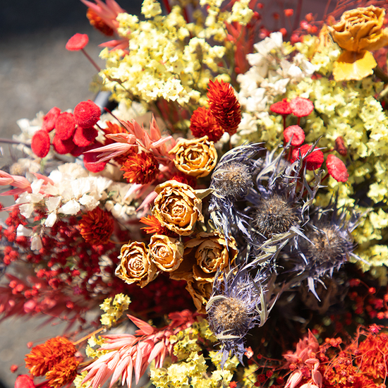 Mil Colores Colourful Dried Flower Bouquet Rosa Cadaqués x Aquarelle 2