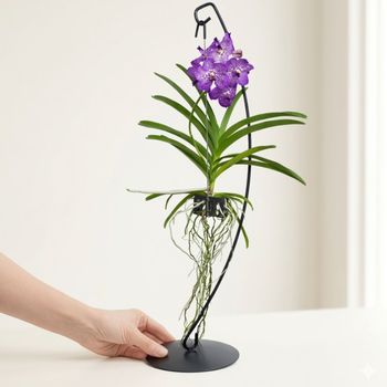 Orchidée Vanda Violet Intense 