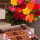 Pause gourmande chocolats et roses 2