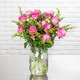 Petit Bouquet Spring Pink Spray Roses & Solidago | Flower Delivery 2