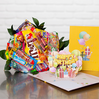 Petit Goûter d'Enfants et Carte d'anniversaire 