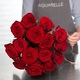 Roses rouges Red Naomi bouquet à gros boutons pour la Saint-Valentin