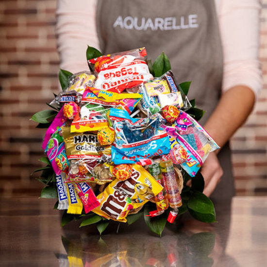 Bouquet de bonbons - Cadeau Fleurs & Chocolats - Livraison express
