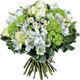 Bouquet Blanc et Vert