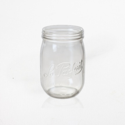 Glass jar