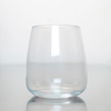 Joli vase bulle en verre transparent 