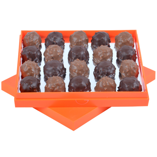 A Box of Ecuador Chocolate Rochers