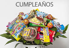 Flores y regalos de cumpleaños