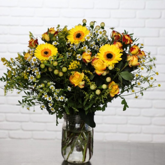 Encanto Amarillo - Ramo de flores amarillas a domicilio 2