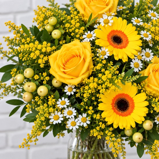 Encanto Amarillo - Ramo de flores amarillas a domicilio 3