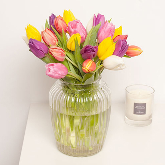 Tulip bouquet – flower delivery in Spain 3