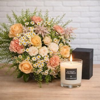 Ramo de flores de la Toscana estilo natural