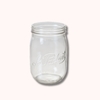 Glass jar, perfect for our bouquets