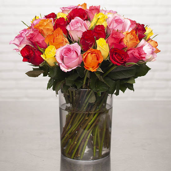 Ramo de rosas de colores 3
