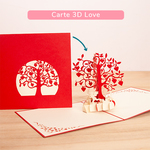 Tarjeta 3D Love