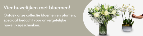 Bloemen en geschenken voor een huwelijk