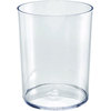 A stylish clear composite vase