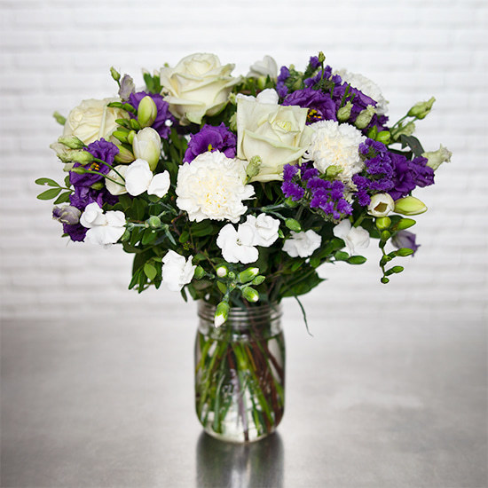 Bouquet parfumé et carte de Naissance 3