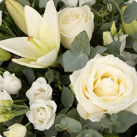 Gerbe de fleurs piquées Sagri 3