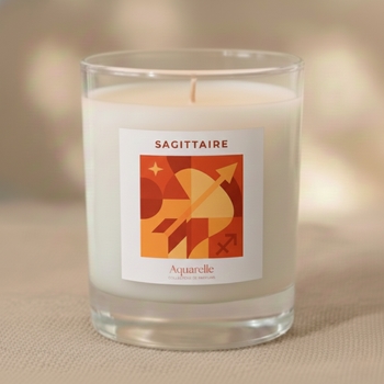 Geurkaars Boogschutter – Rozenparfum (190 g)