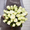 Bouquet de roses Blanc pur 