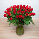 Bouquet de roses Rouge Baiser