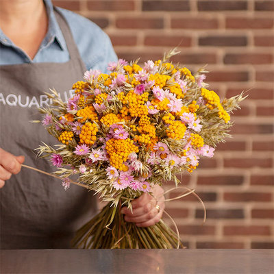 Fleurs Séchées Livraison De Bouquets à Domicile Aquarelle