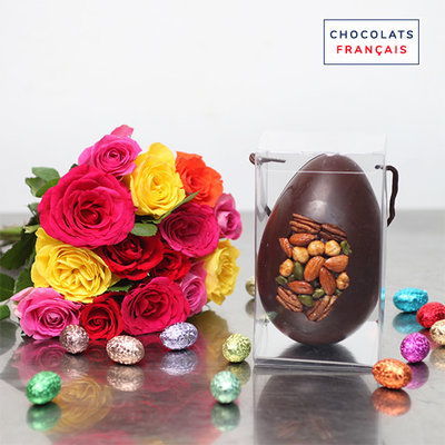 Coffrets cadeaux de chocolat artisanal pour Pâques en Belgique