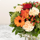 Warme Hulde - Rouwboeket in oranje tinten 2