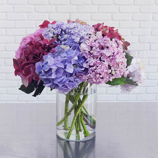 Boeket met Hortensia's 3