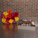 Chocolates and confectionery + 15 roses