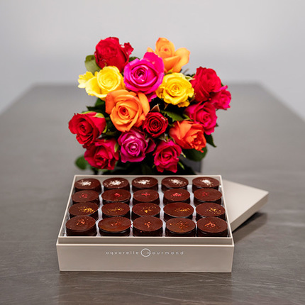 Roses and Prestige Dark Chocolates