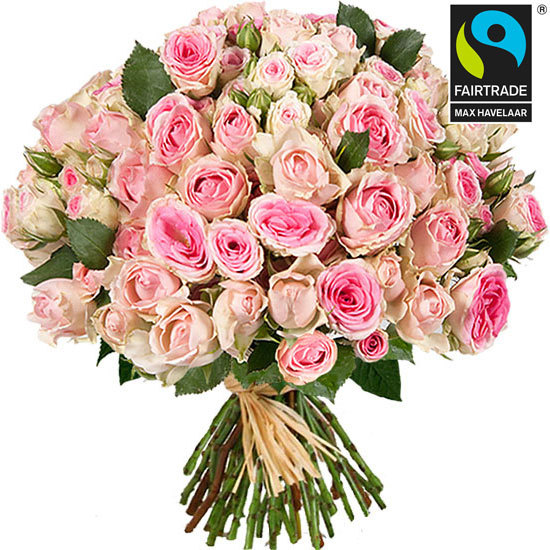 Send a bouquet of Mimi Eden and Dinara roses