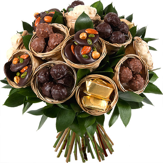 The chocolate bouquet