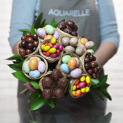 Easter chocolate bouquet