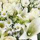 Majestic white bouquet