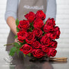 a bouquet of roses Mrs. RED