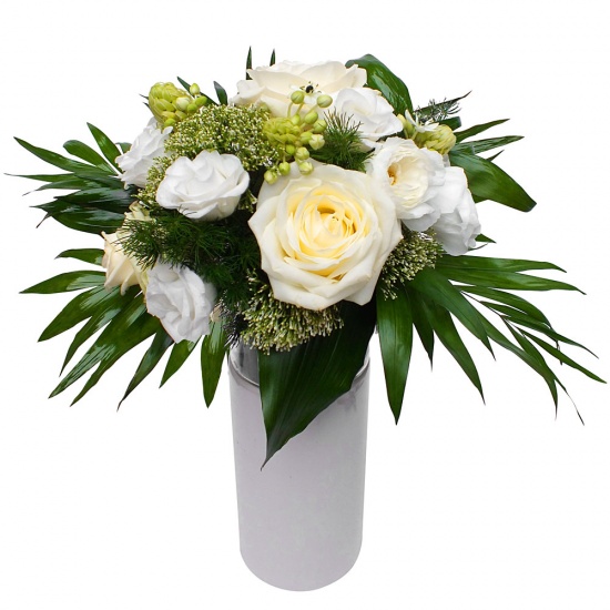 Same day delivery available with the Lucerna - Vase of Flowers