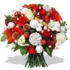 Same day delivery available with the Ho Ho Ho Bouquet